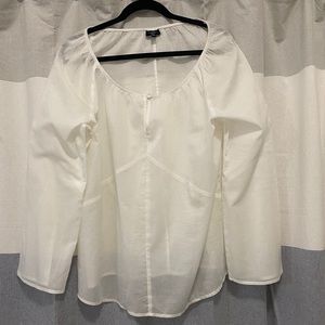 Talbots size 16P sheer blouse NW/oT
